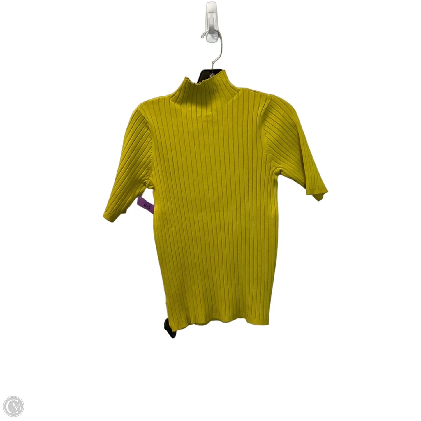 Top 3/4 Sleeve By 525 In Green, Size: M