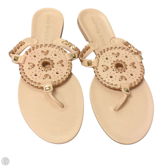 Sandals Flip Flops By Jack Rogers In Pink, Size: 9