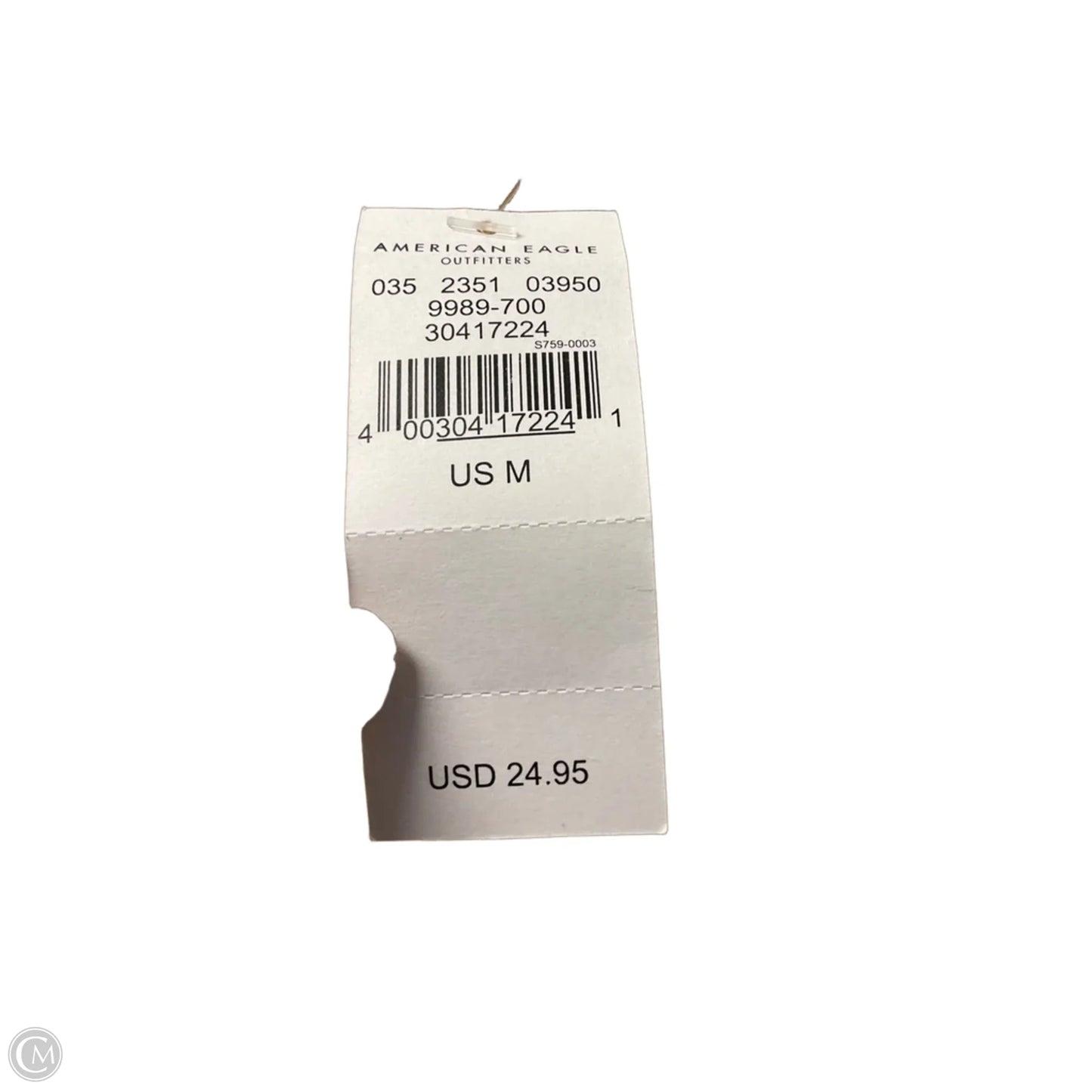 Top Sleeveless By American Eagle In Yellow, Size: M