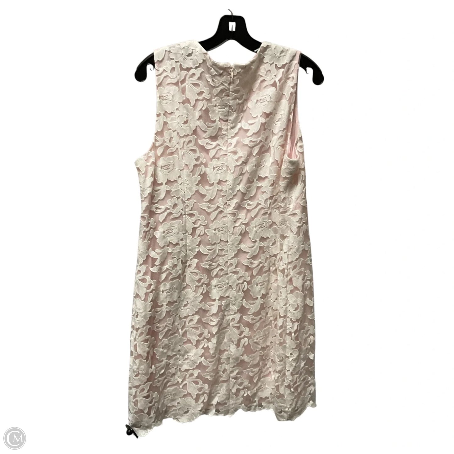 Dress Designer By Karl Lagerfeld In Pink, Size: 14