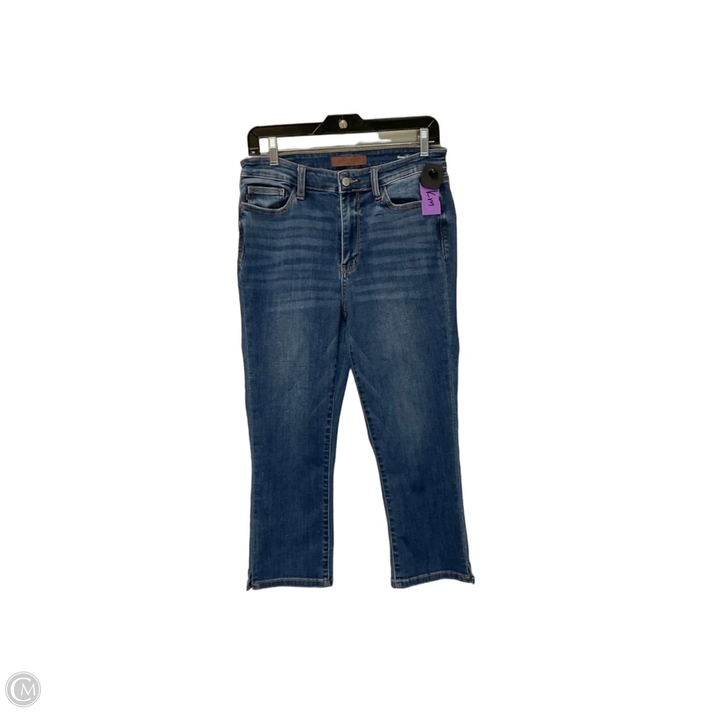 Jeans Skinny By Judy Blue In Blue Denim, Size: 8