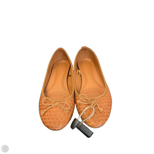Shoes Flats By Laundry In Brown, Size: 5.5