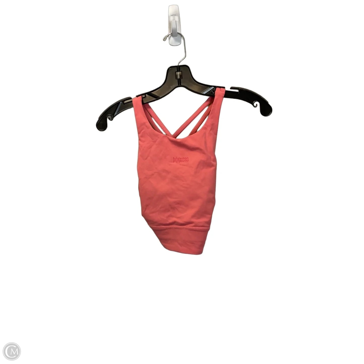 Athletic Bra By Lululemon In Orange, Size: 8