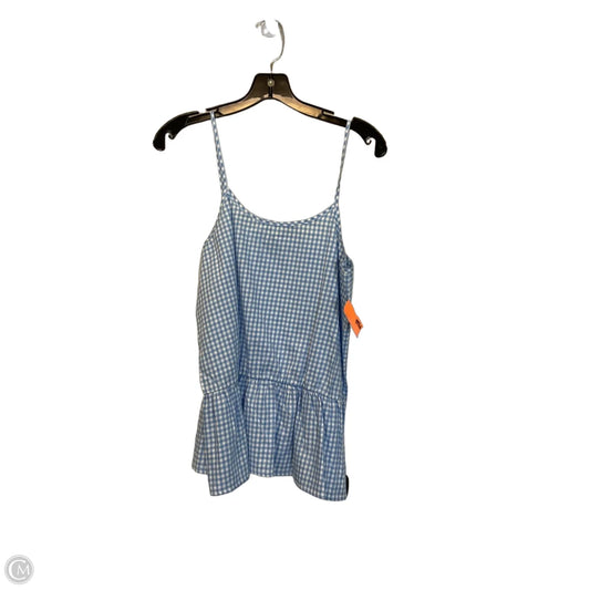 Top Sleeveless By Lauren James In Blue, Size: S