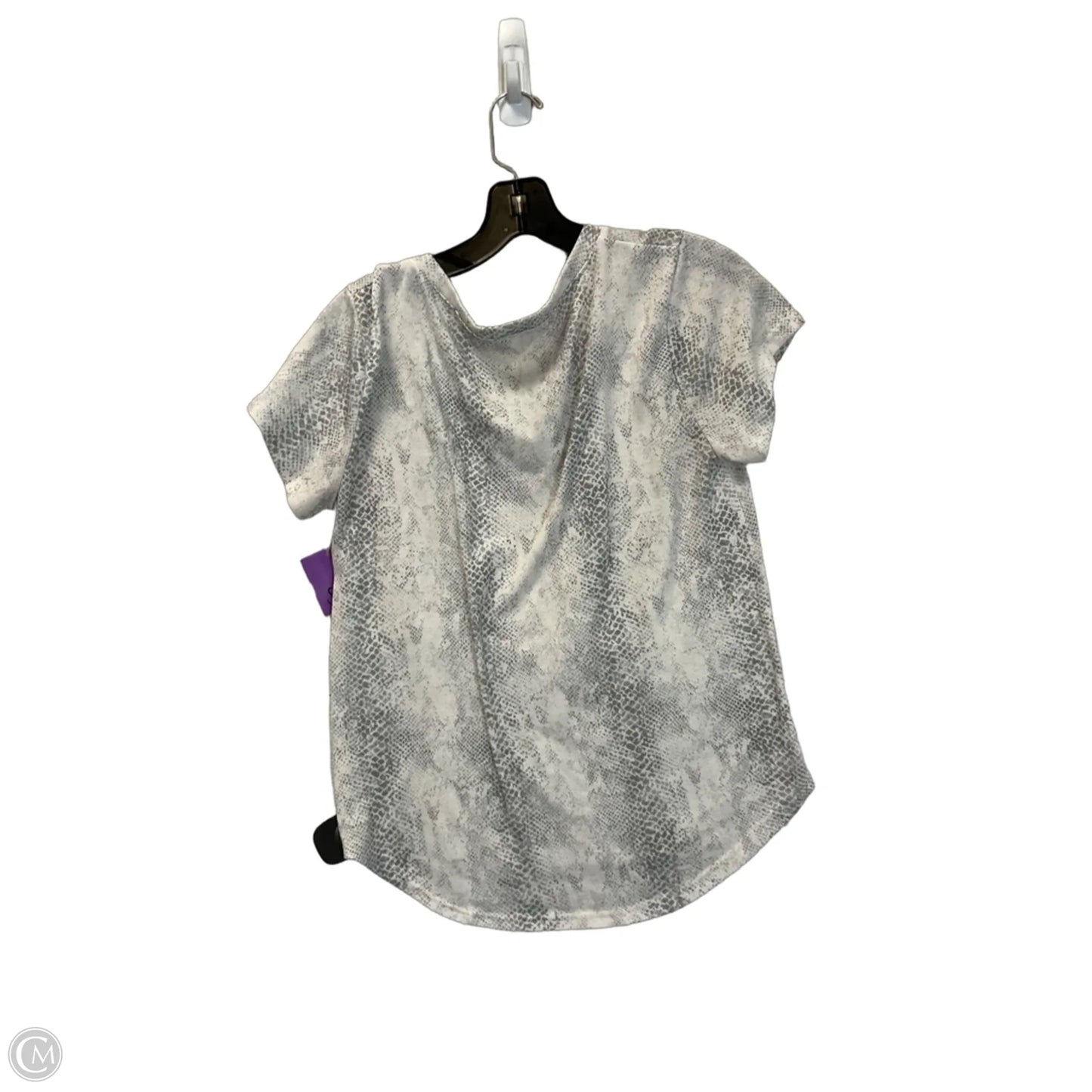 Top Short Sleeve Basic By Altard State In Animal Print, Size: S