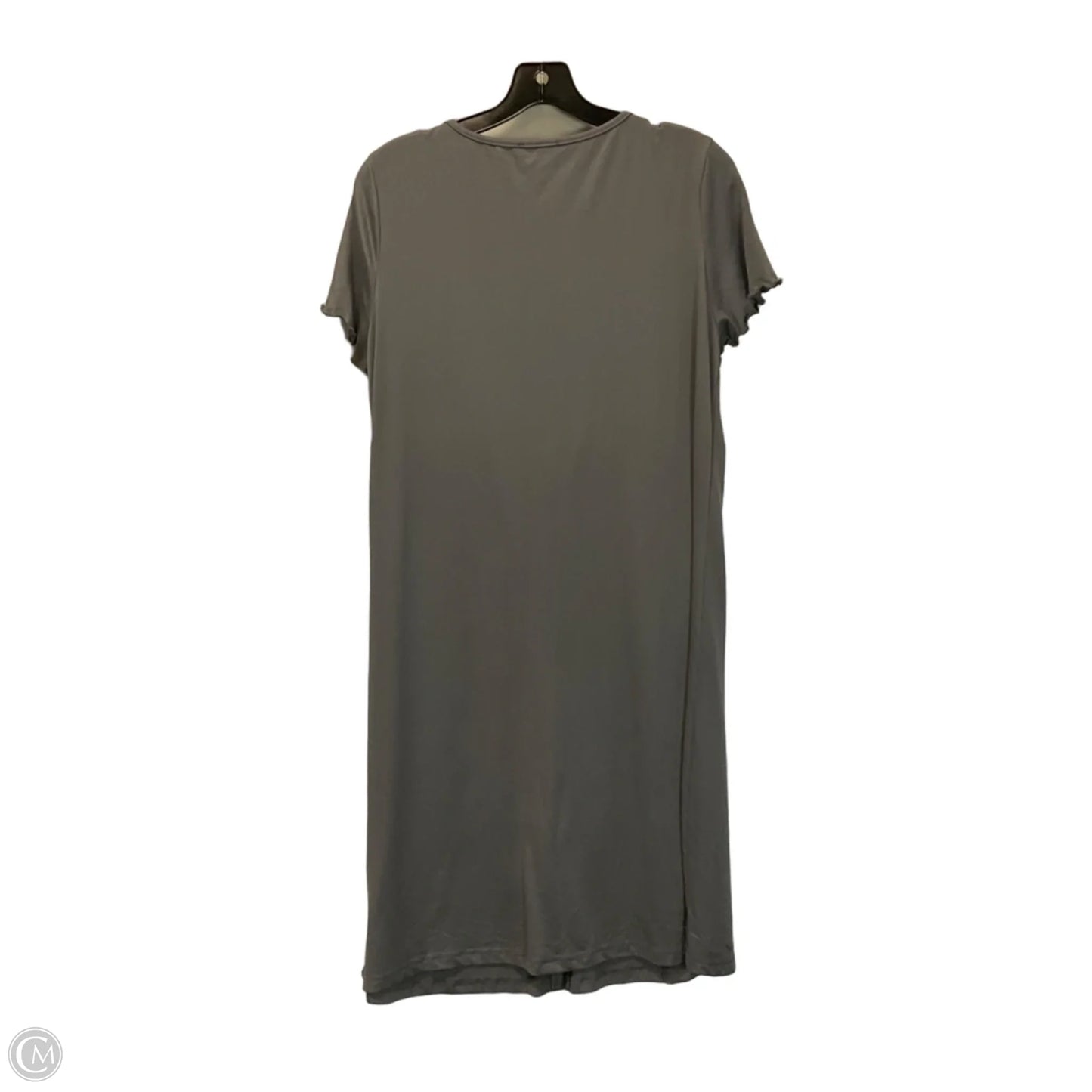 Dress Casual Midi By Ekouaer In Grey, Size: M