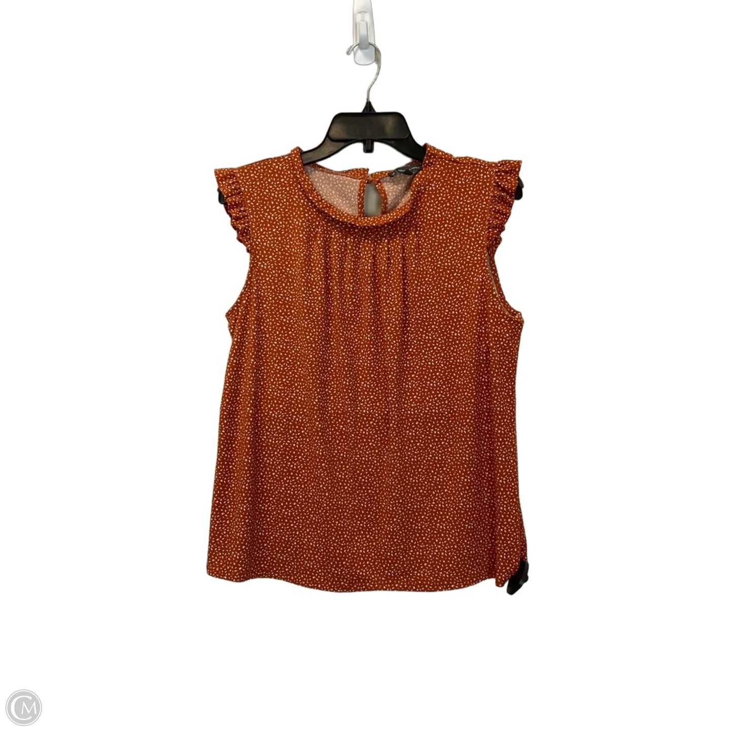 Top Sleeveless By Adrianna Papell In Orange, Size: M