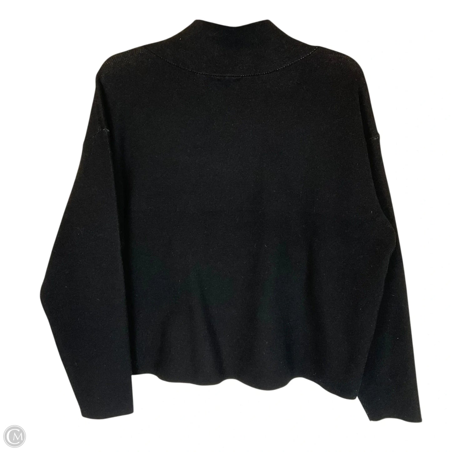 Top Long Sleeve By Maeve In Black, Size: M