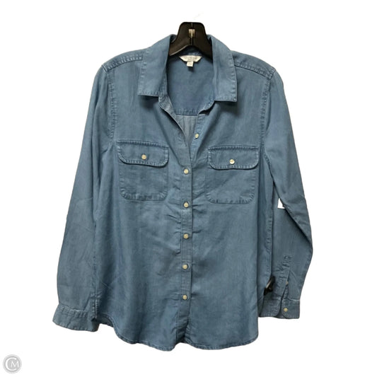 Top Long Sleeve By Lucky Brand In Blue, Size: S