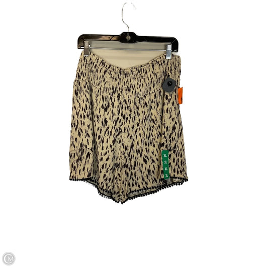 Shorts By Three Dots In Animal Print, Size: Xl