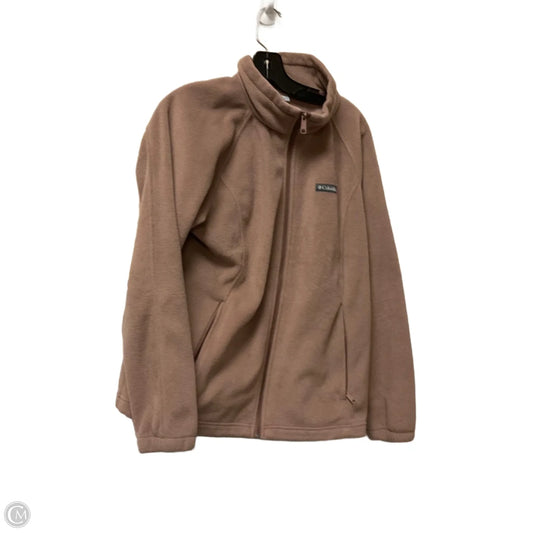 Jacket Fleece By Columbia In Purple, Size: 1x