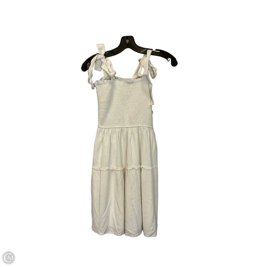 Dress Casual Short By Zesica In Cream, Size: Xs