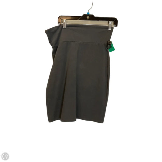 Skirt Midi By New York And Co In Grey, Size: S