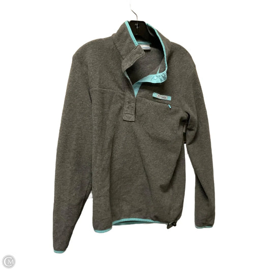 Jacket Fleece By Columbia In Green, Size: M