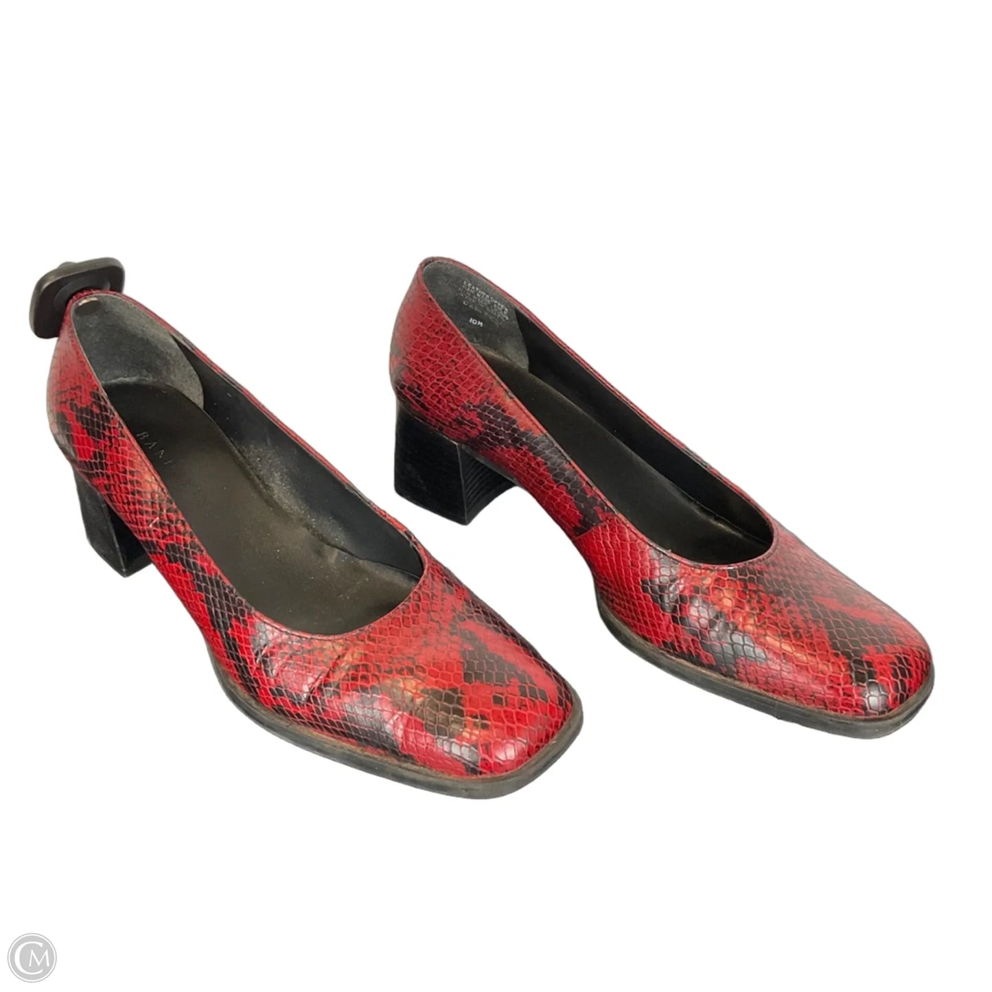 Shoes Heels Block By Bandolino In Snakeskin Print, Size: 10