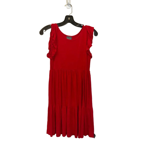 Dress Casual Short By Olivia Rae In Red, Size: S
