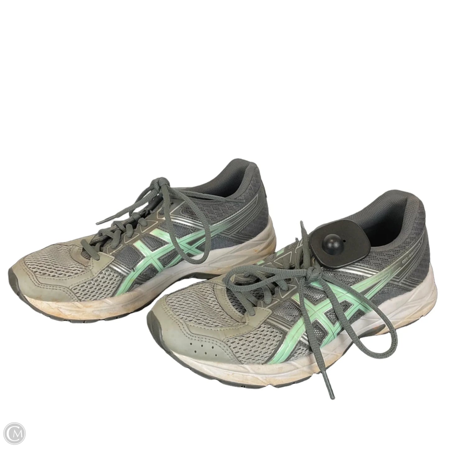Shoes Athletic By Asics In Grey, Size: 9