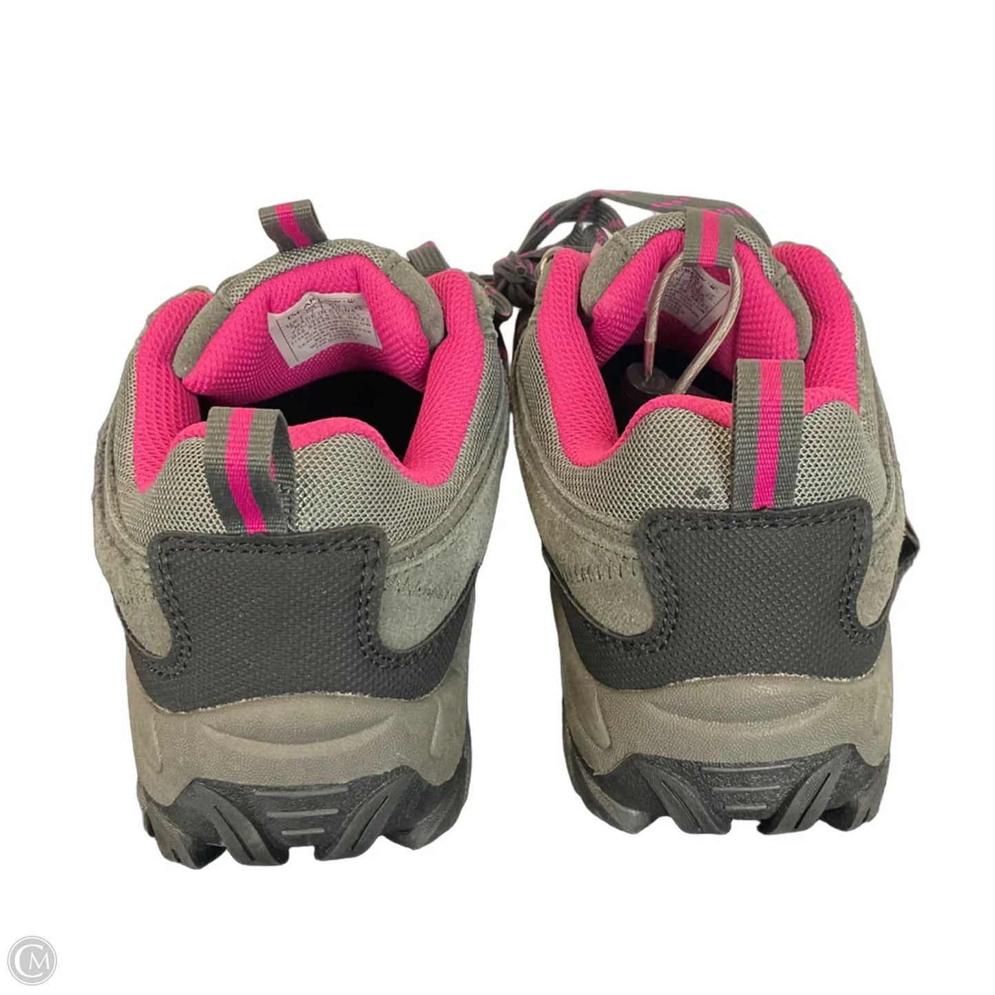 Shoes Hiking By Bearpaw In Grey & Pink, Size: 9