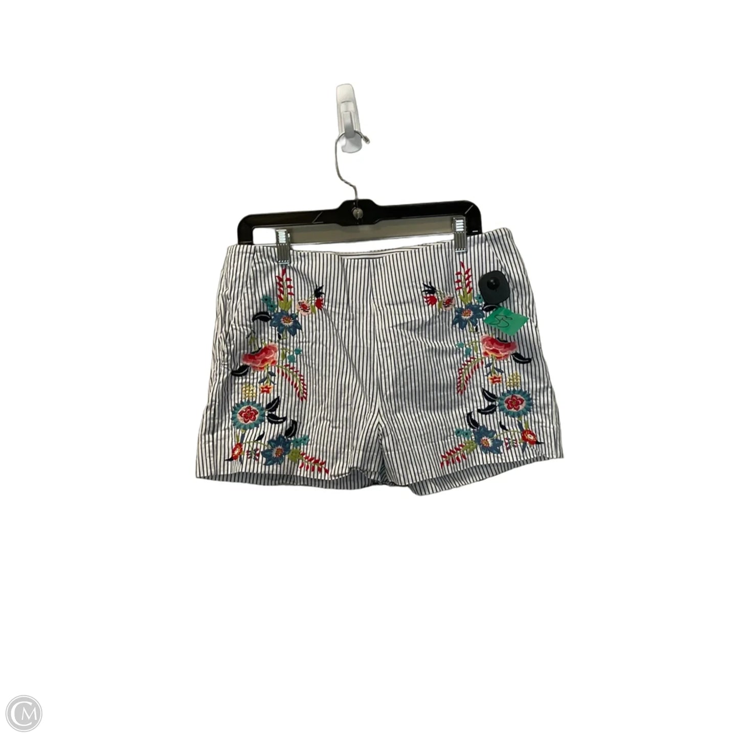 Shorts By Loft In Striped Pattern, Size: 10