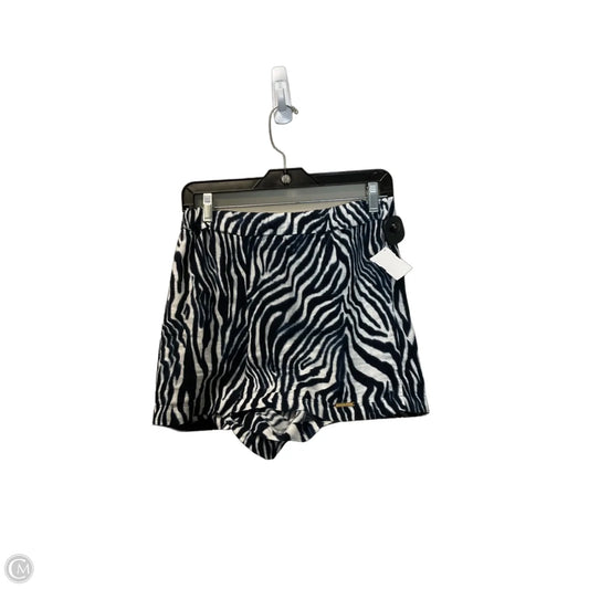Shorts By Michael By Michael Kors In Zebra Print, Size: L