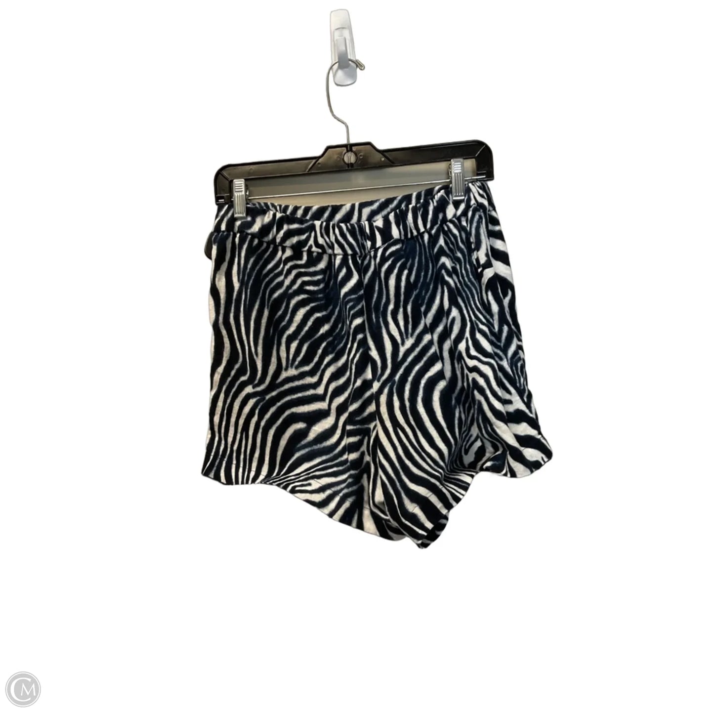 Shorts By Michael By Michael Kors In Zebra Print, Size: L