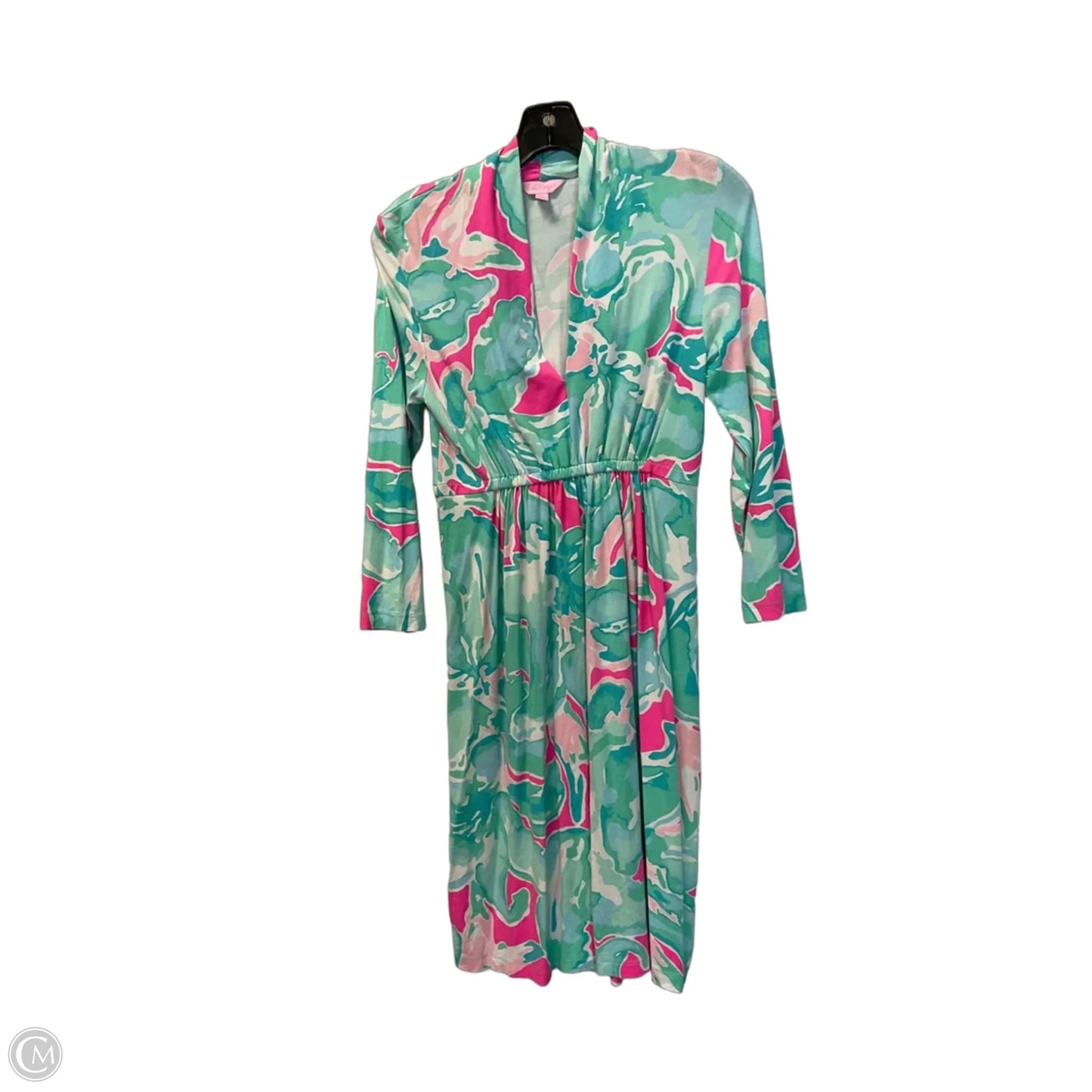 Dress Designer By Lilly Pulitzer In Blue & Pink, Size: S