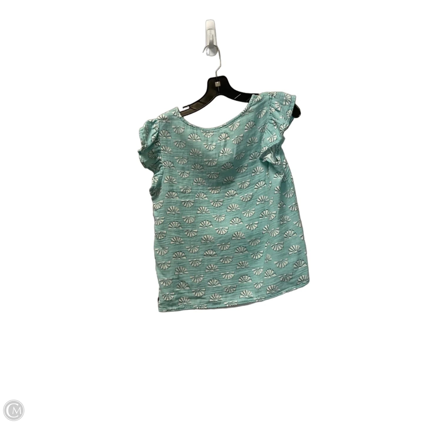 Top Sleeveless By Wonderly In Blue, Size: S