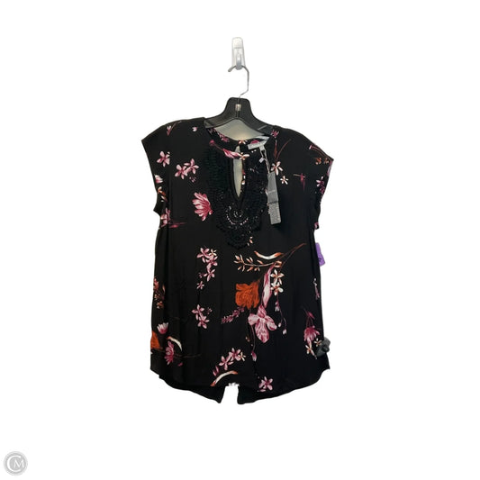 Top Sleeveless By Daniel Rainn In Black, Size: S