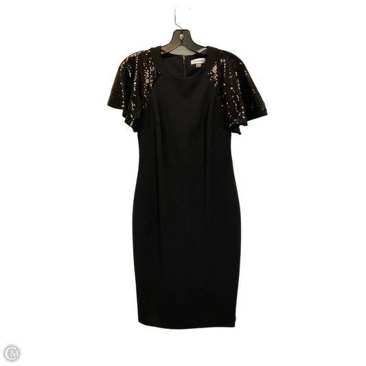 Dress Party Short By Calvin Klein In Black, Size: S