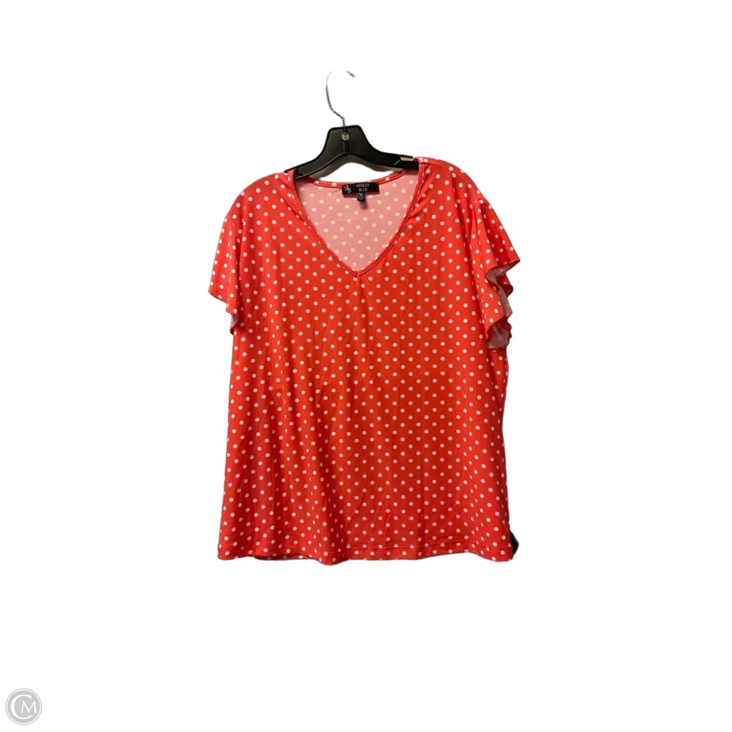 Top Short Sleeve By Clothes Mentor In Pink, Size: 2x