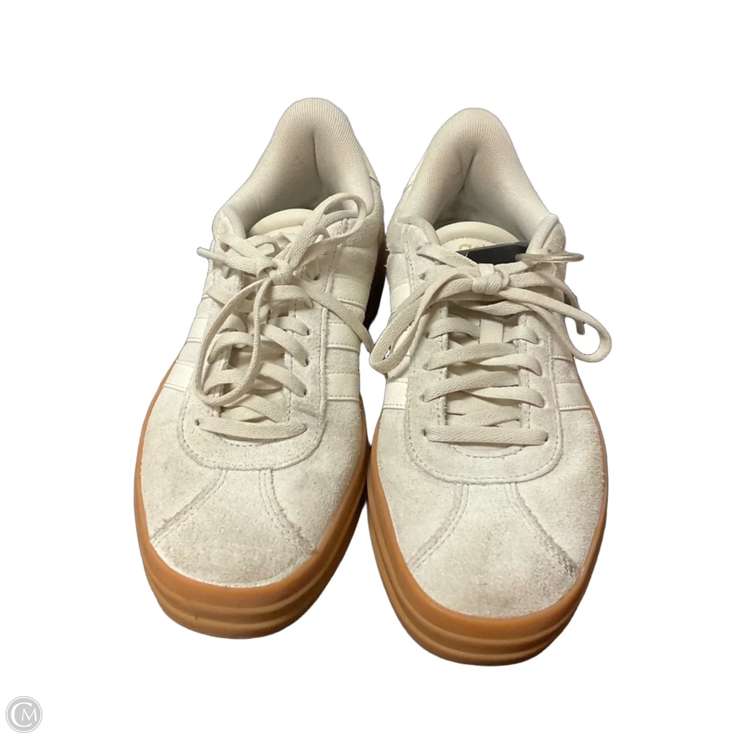 Shoes Sneakers Platform By Adidas In Tan, Size: 8