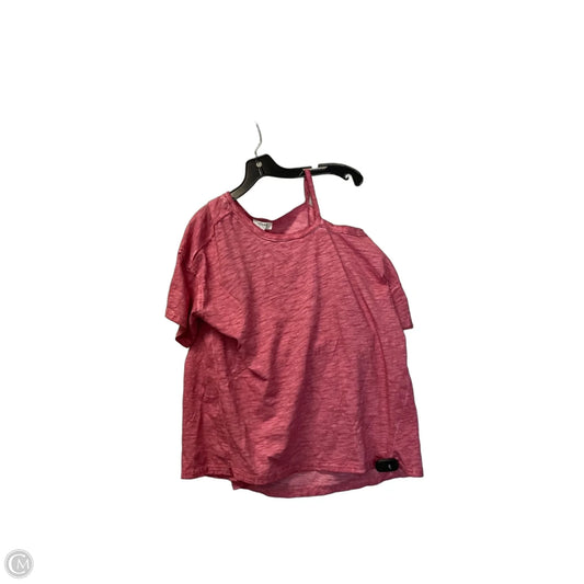 Top Short Sleeve By Umgee In Pink, Size: M