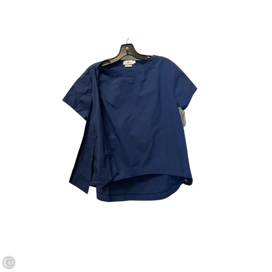 Top Short Sleeve By Vineyard Vines In Navy, Size: L