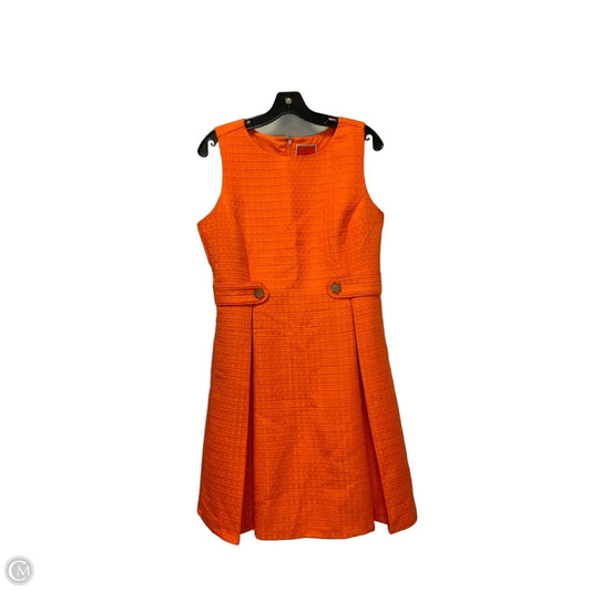 Dress Casual Midi By Modcloth In Orange, Size: L