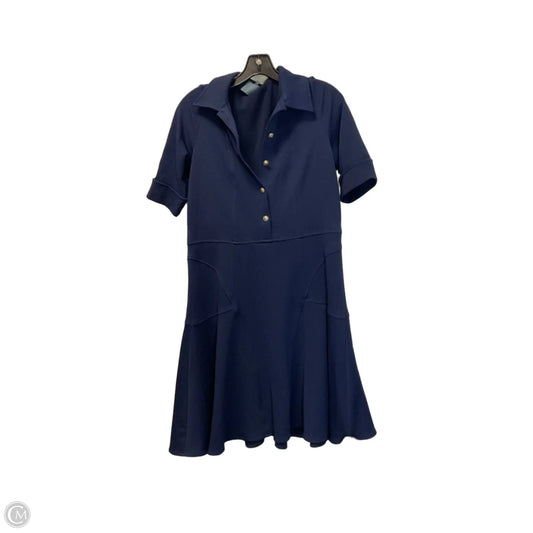 Dress Casual Midi By Gabby Skye In Navy, Size: L