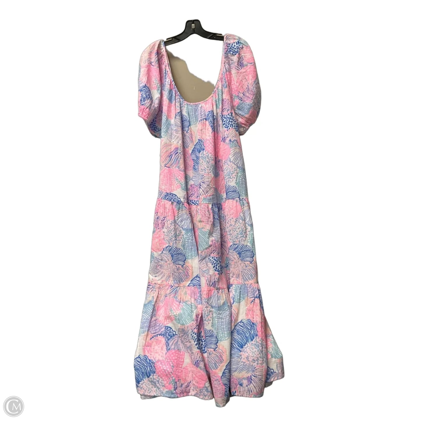Dress Designer By Lilly Pulitzer In Blue & Pink, Size: Xl
