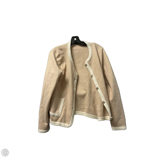 Cardigan By Prettygarden In Tan, Size: Xl