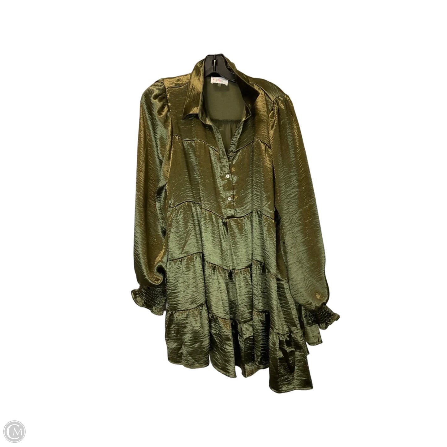 Dress Casual Short By Fantastic Fawn In Green, Size: L