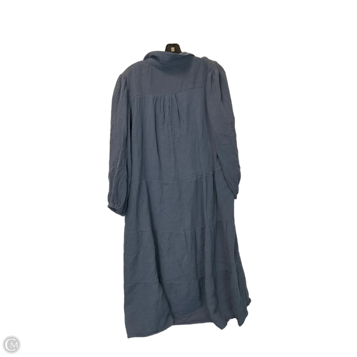 Dress Casual Midi By Umgee In Blue, Size: 1x