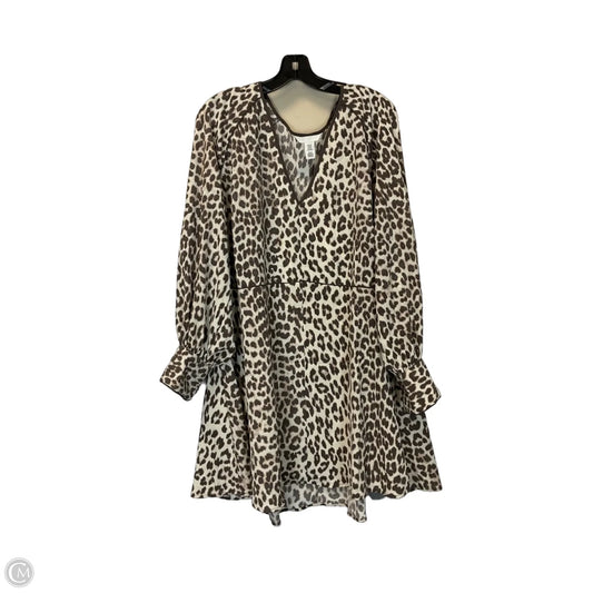 Dress Casual Short By H&m In Animal Print, Size: Xxl