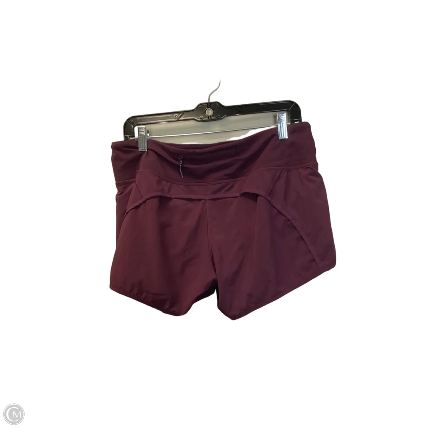 Athletic Shorts By Lululemon In Purple, Size: 8