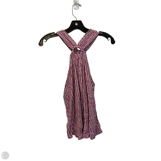 Top Sleeveless By Anthropologie In Pink, Size: 2