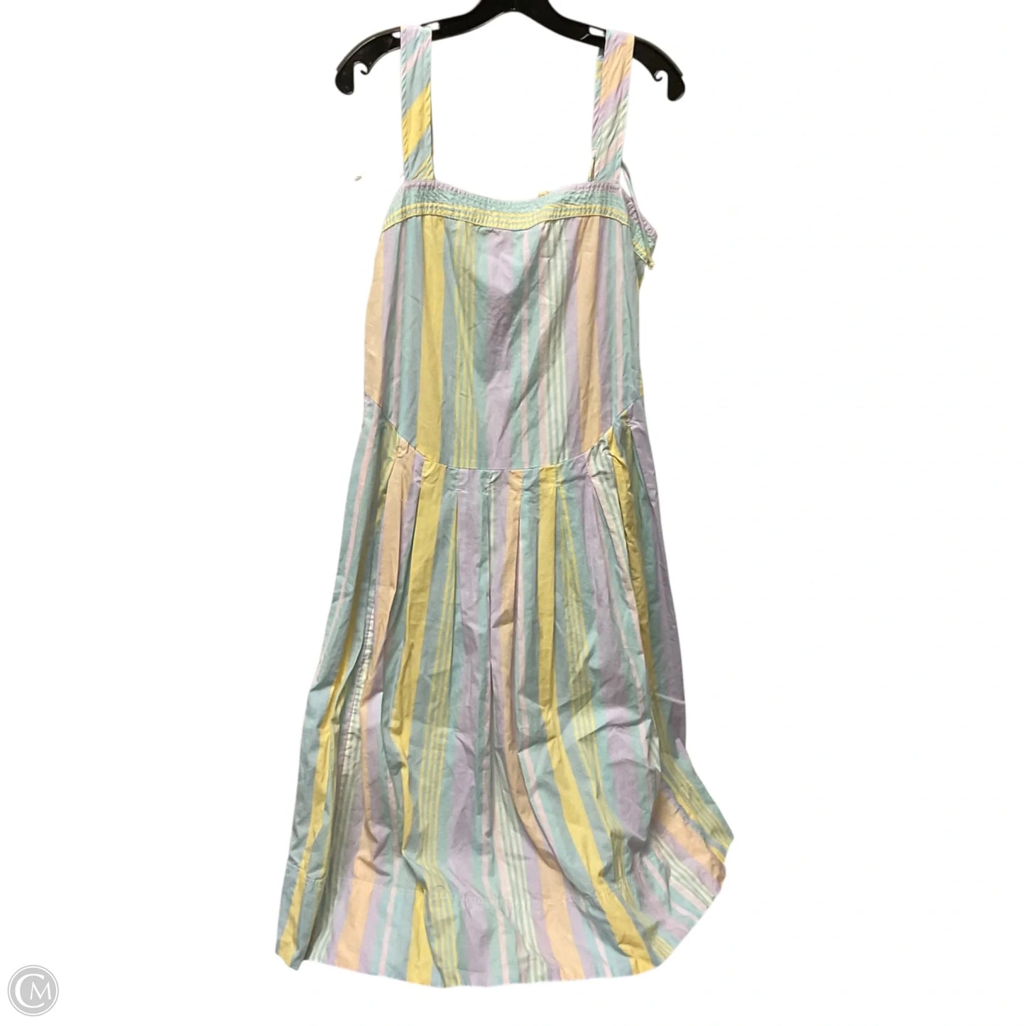 Dress Casual Midi By Free People In Blue & Purple, Size: S
