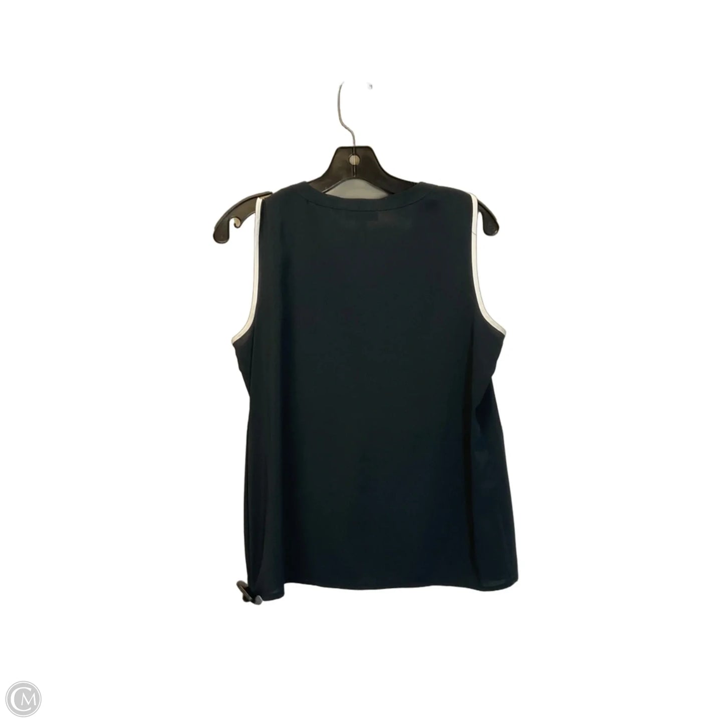 Top Sleeveless By Calvin Klein In Black, Size: S
