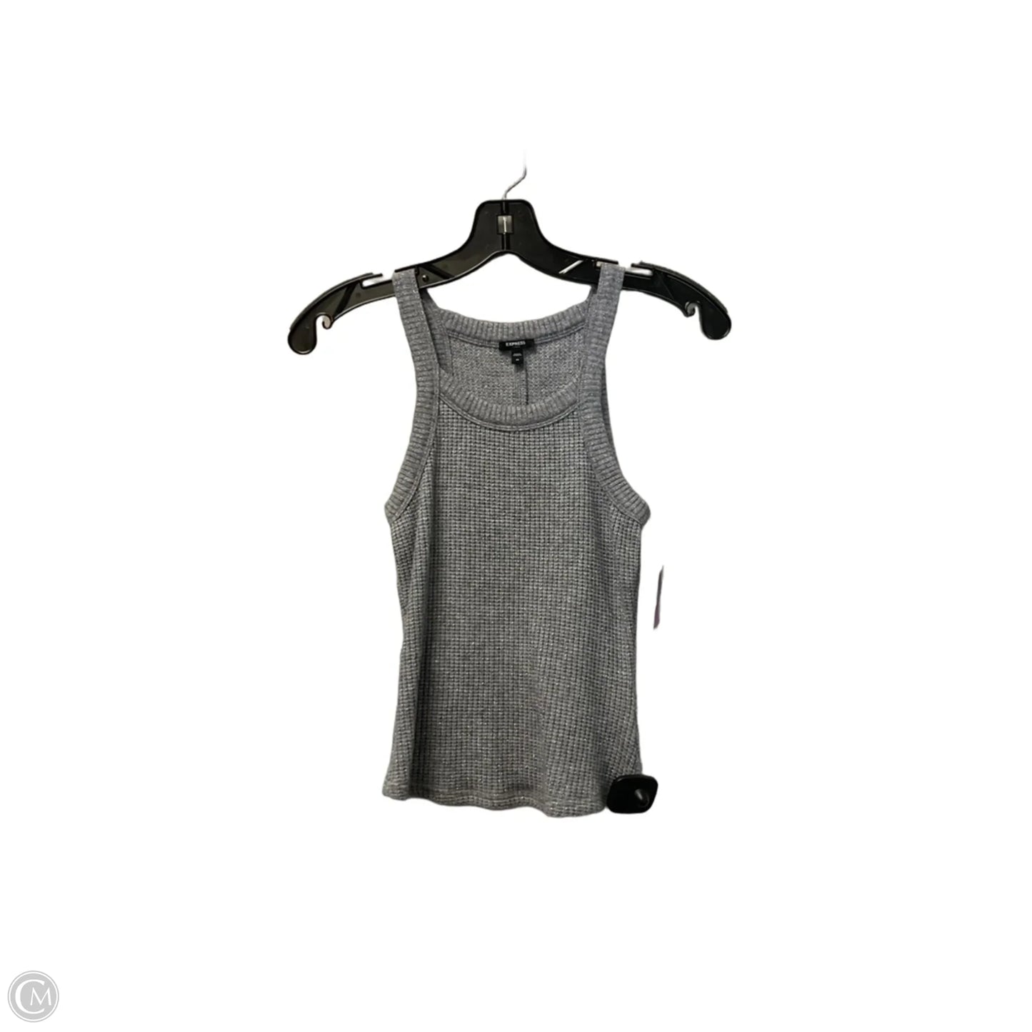 Top Sleeveless By Express In Grey, Size: Xs
