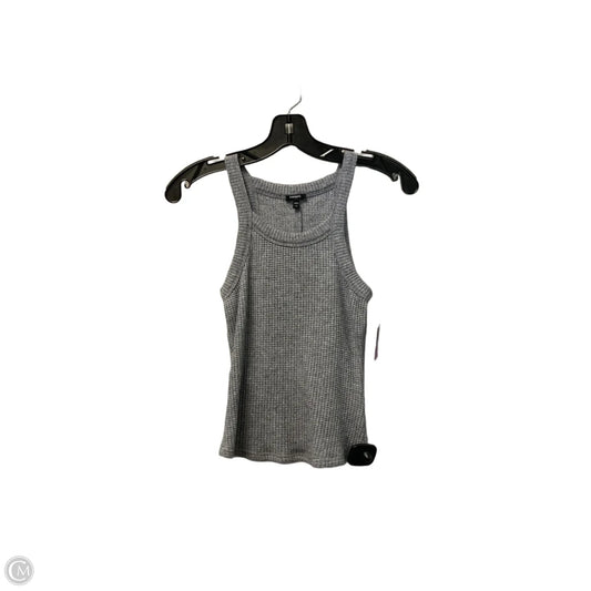 Top Sleeveless By Express In Grey, Size: Xs