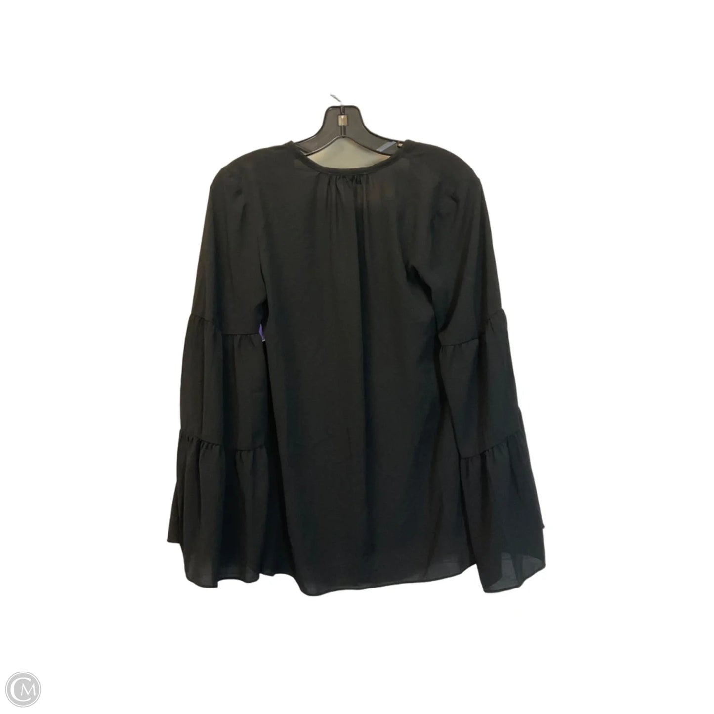 Top Long Sleeve By Michael By Michael Kors In Black, Size: S