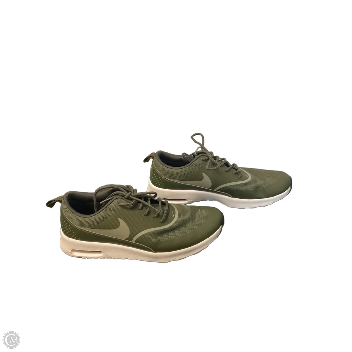 Shoes Athletic By Nike In Green, Size: 10