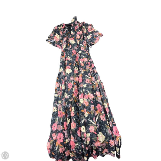 Dress Party Long By Cmb In Floral Print, Size: 4