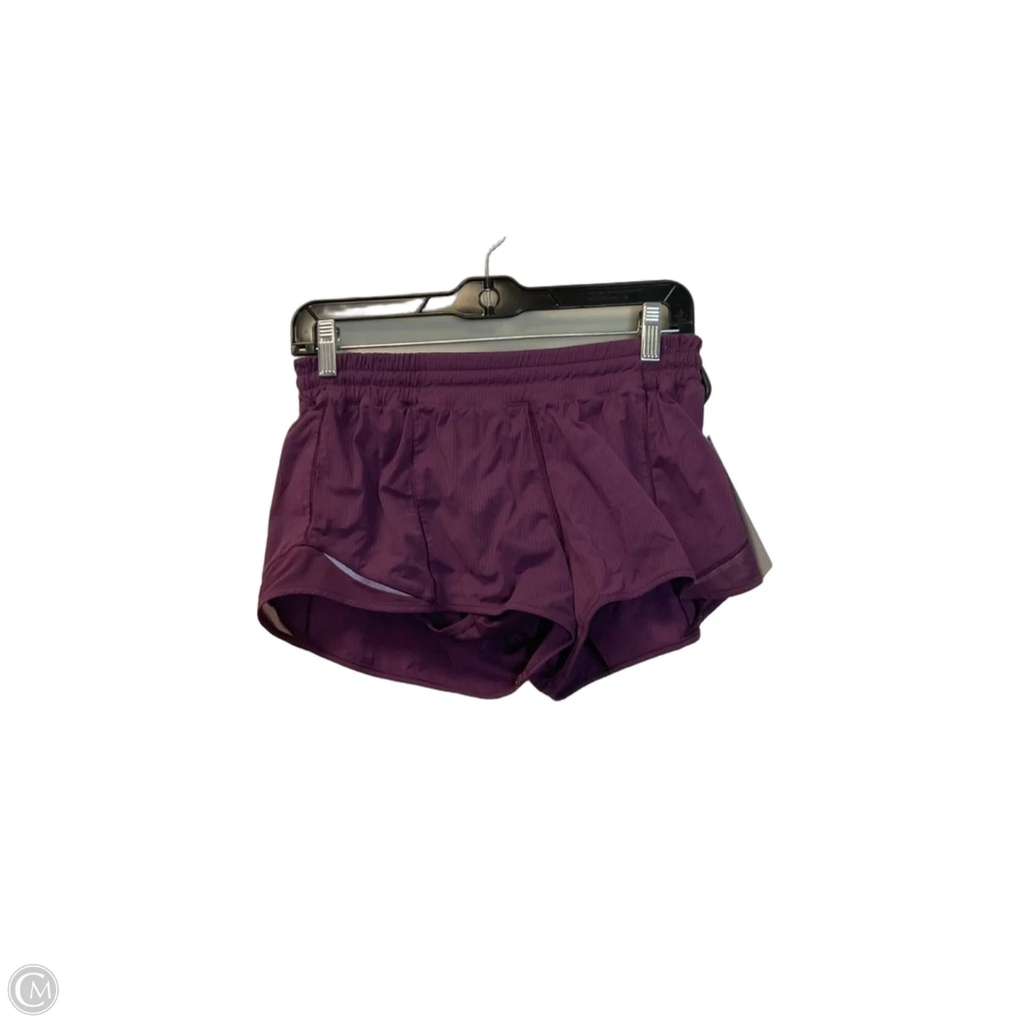 Athletic Shorts By Lululemon In Purple, Size: 8
